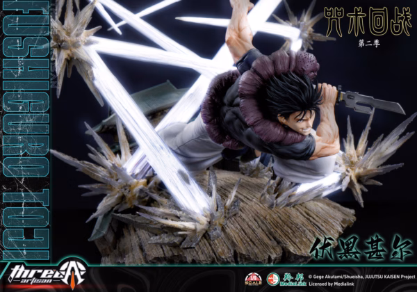 Jujutsu Kaisen ThreeArtisan Studio Fushiguro Toji Licensed Resin Statue 2