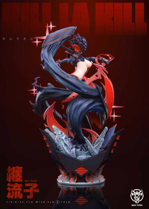 Kill la Kill Mask Studio Matoi Ryuuko Resin Statue 2