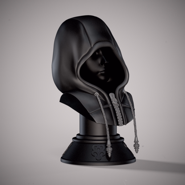 Kingdom Hearts II BlackSwan Collectibles Roxas Resin Statue 5