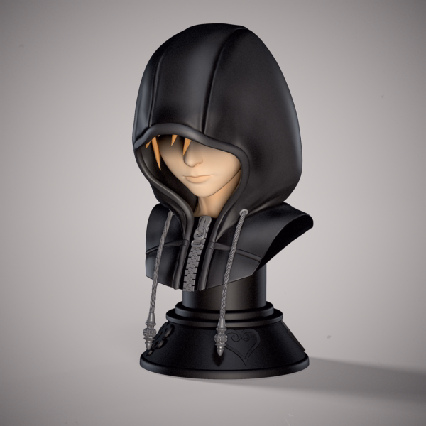 Kingdom Hearts II BlackSwan Collectibles Roxas Resin Statue 7