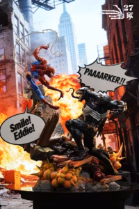 Marvel 27abyss Studio Spider Man Vs Venom Resin Statue