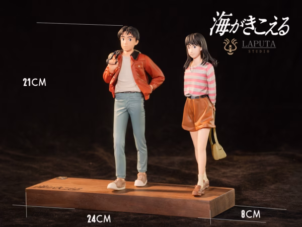 Ocean Waves LAPUTA Studio Rikako Muto x Morisaki Taku Resin Statue 2