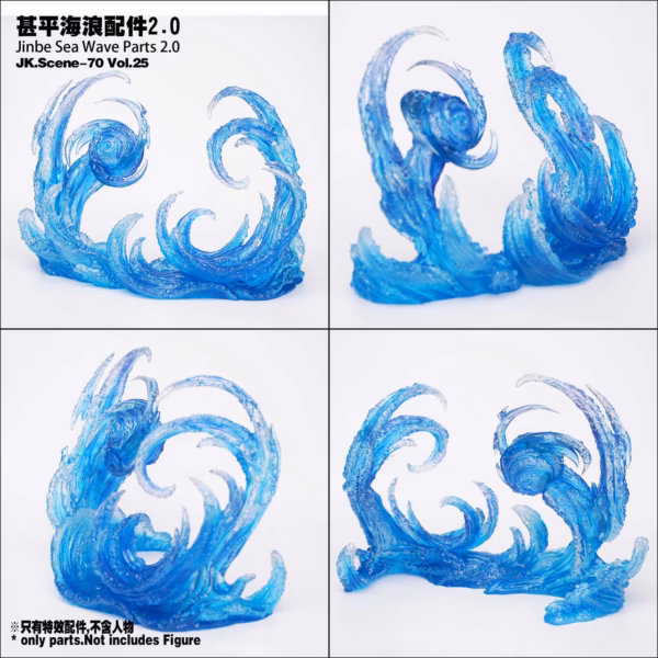 One Piece Jacksdo Studio Sea Wave Parts Resin Statue 1