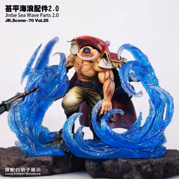 One Piece Jacksdo Studio Sea Wave Parts Resin Statue 4