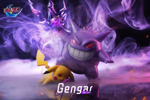 Pokemon Ntwo Studio Gengar Resin Statue 1