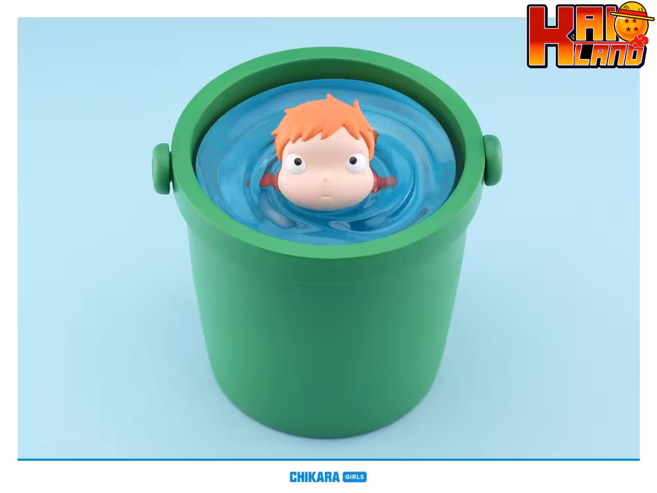 Ponyo Bucket CHIKARA Studio Ponyo Bucket Resin Statue