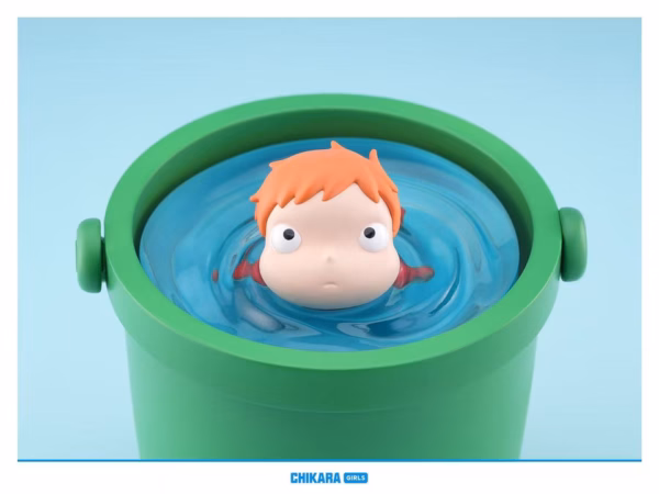 Ponyo Bucket CHIKARA Studio Ponyo Bucket Resin Statue 2