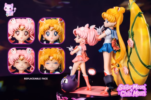 Sailor Moon Chibi Studio Sailor Moon x Chibi Resin Statue 4