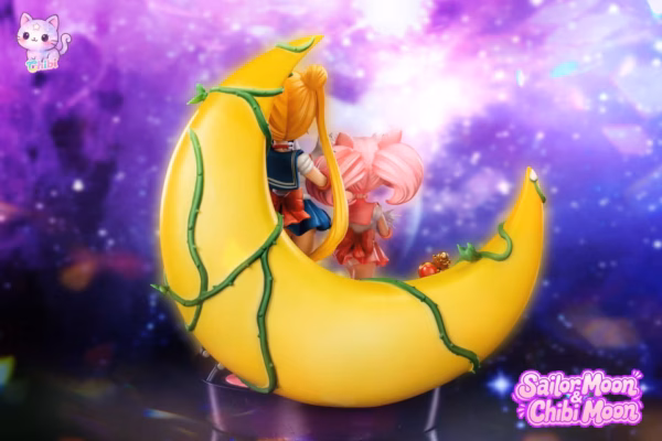 Sailor Moon Chibi Studio Sailor Moon x Chibi Resin Statue 7