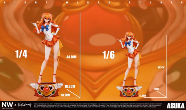 Sailor Moon Night Wing Studio Asuka Resin Statue 1