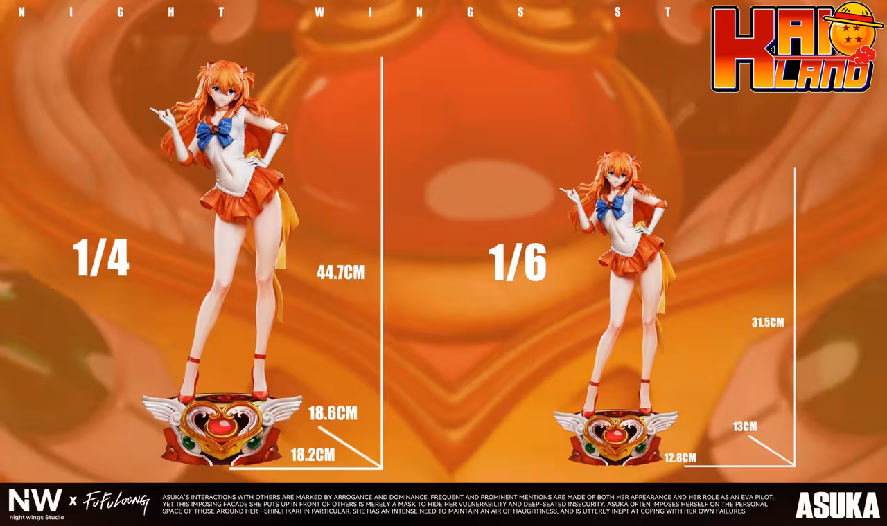 Sailor Moon Night Wing Studio Asuka Resin Statue