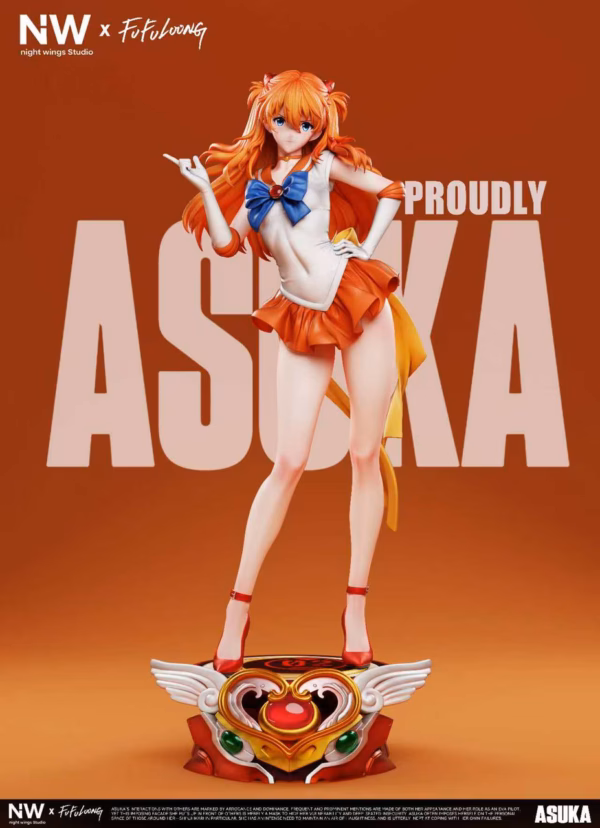 Sailor Moon Night Wing Studio Asuka Resin Statue 2