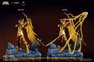 Saint Seiya Zodiakos Studio Gold Saint Aiolos Licensed Resin Statue