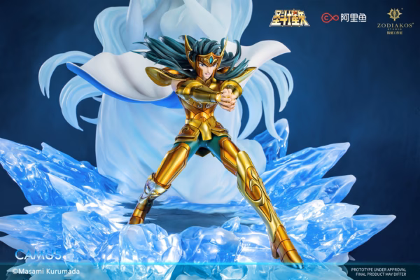 Saint Seiya Zodiakos Studio Gold Saint Camus Licensed Resin Statue 5