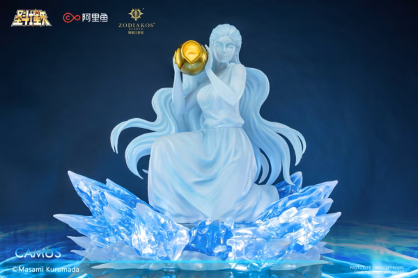 Saint Seiya Zodiakos Studio Gold Saint Camus Licensed Resin Statue 7