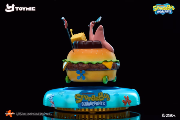 SpongeBob TOYMIE Studio SpongeBob SquarePants Krabby Patty Magnetic Car 4
