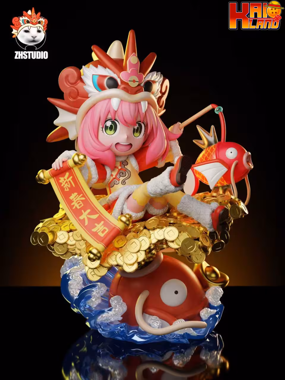 Spy x Family ZH Studio Carp Girl Anya Resin Statue