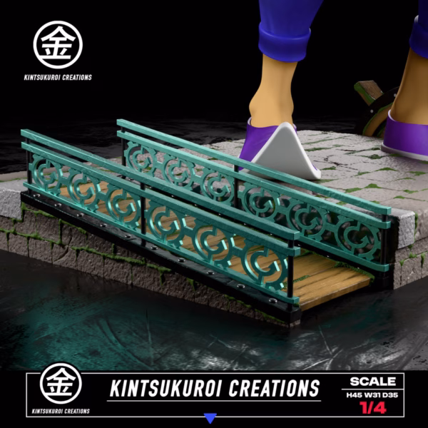 The Legend of Zelda Kintsukuroi Creations Happy x Angry Mask Salesman Resin Statue 8