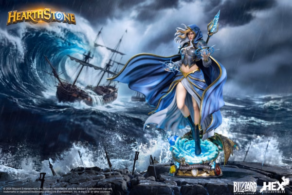 World of Warcraft Blizzard Hearthstone Jaina Proudmoore Licensed Resin Statue 1