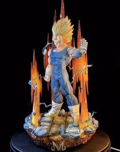 Dragon Ball WDF Studio Majin Vegeta Resin Statue