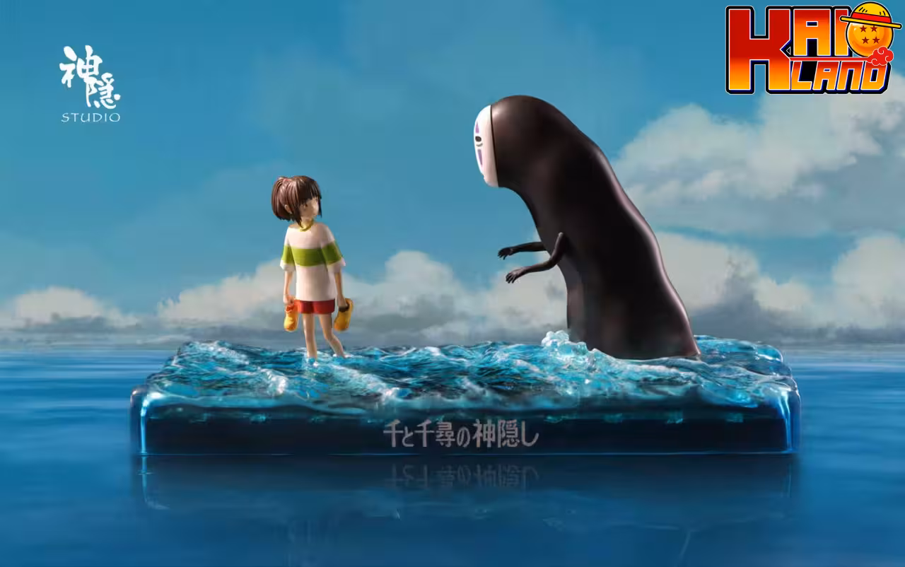 Spirited Away ShenYin Studio Chihiro And No Face Man Resin Statue