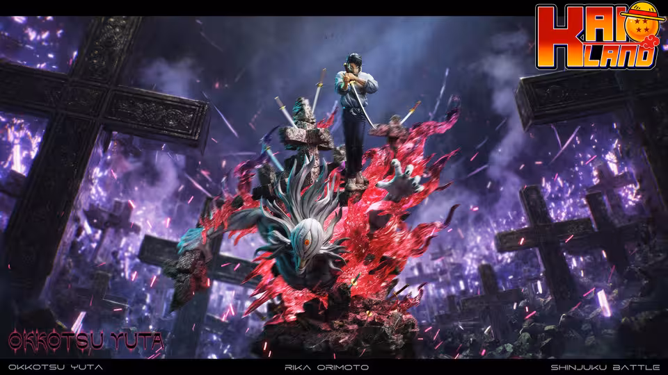 Jujustu Kaisen ZanyJoke Studio Okkotsu Yuta Resin Statue