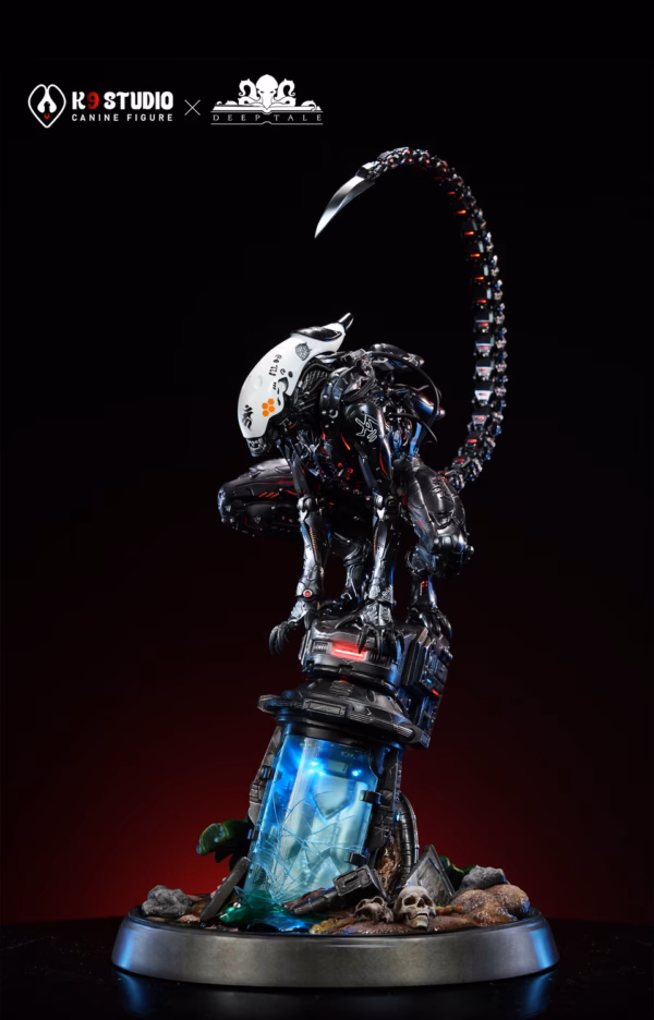 Alien K9 Studio × Deep Tale Studio Mechanical Alien Resin Statue 1