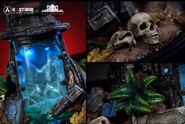 Alien K9 Studio × Deep Tale Studio Mechanical Alien Resin Statue 4