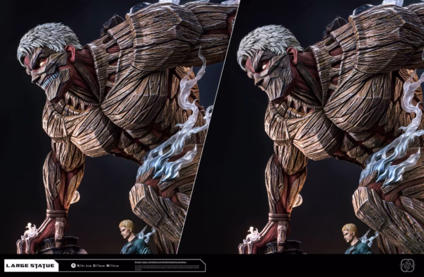 Attack On Titan Hertz Studio The Armored Titan x Reiner Resin Statue 5
