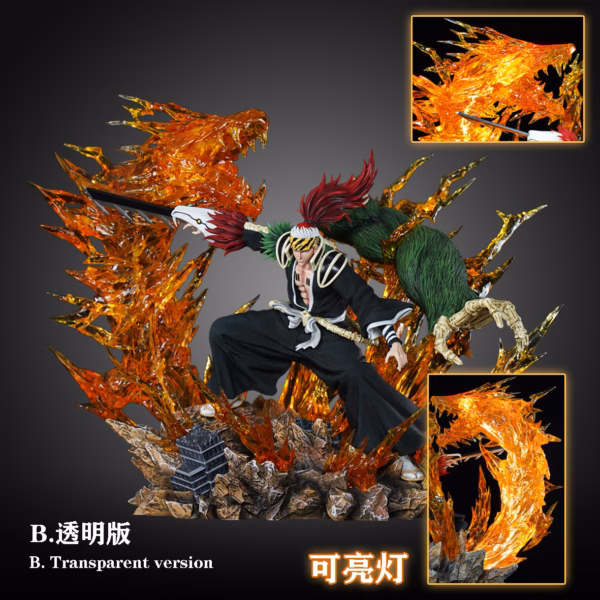 Bleach HXHENG × CHENG Studio Abarai Renji Resin Statue 3
