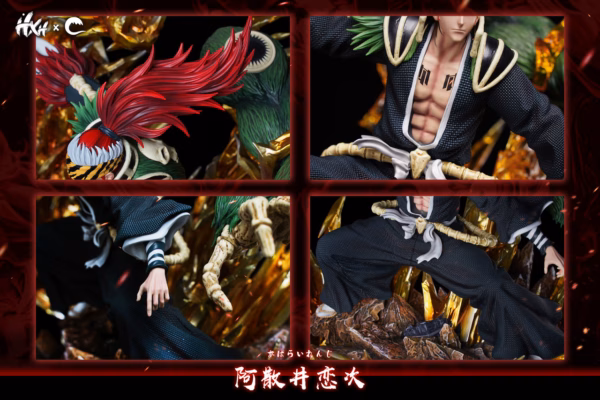 Bleach HXHENG × CHENG Studio Abarai Renji Resin Statue 4