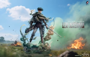 Attack On Titan Scarlet Studio Levi Ackerman Resin Statue