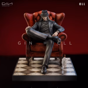Detective Conan CLL Studio Gin Resin Statue