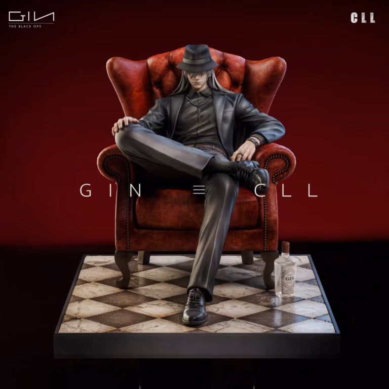 Detective Conan CLL Studio Gin Resin Statue