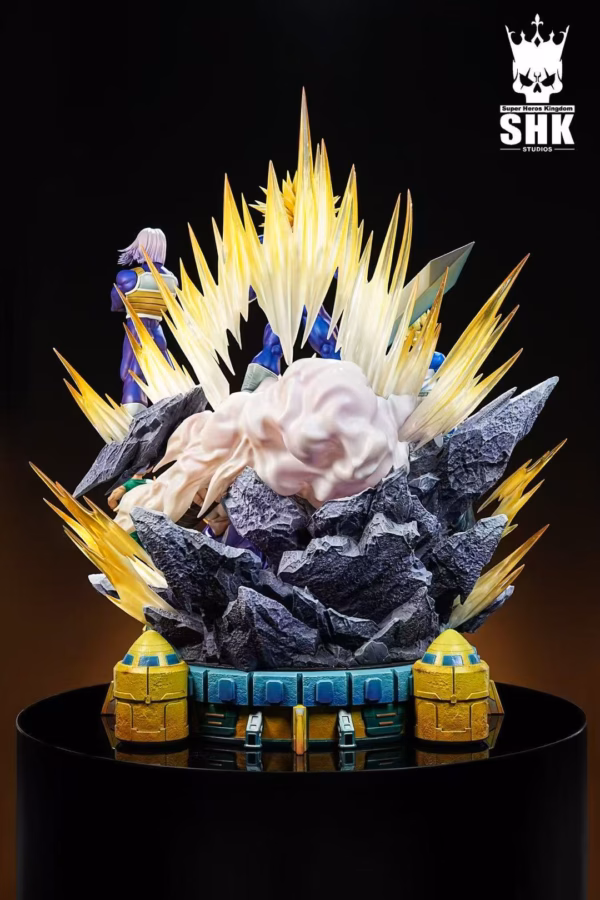 Dragon Ball SHK Trunks Lifetime Resin Statue 5