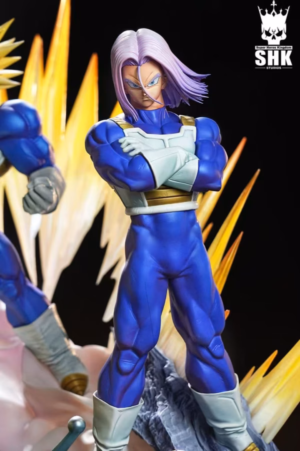 Dragon Ball SHK Trunks Lifetime Resin Statue 8