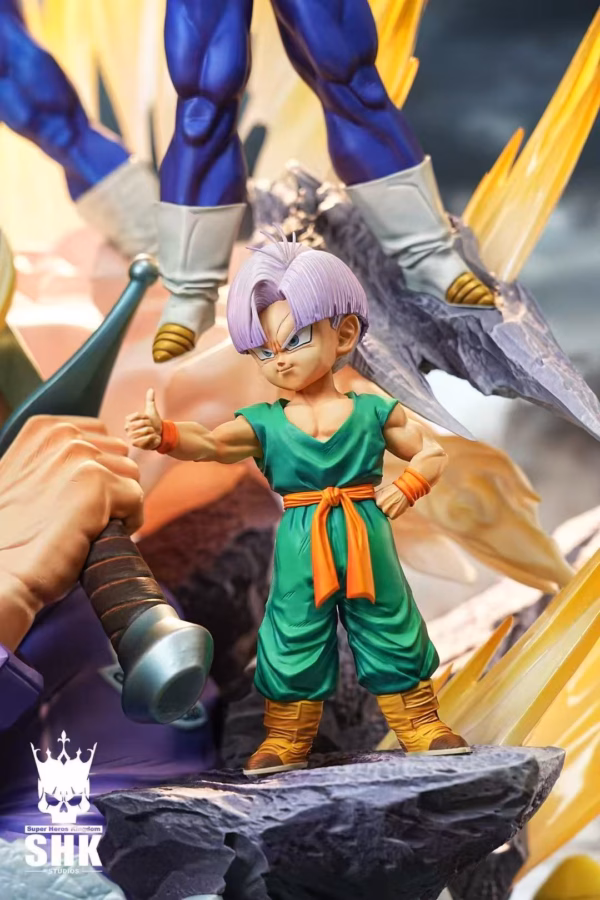 Dragon Ball SHK Trunks Lifetime Resin Statue 9