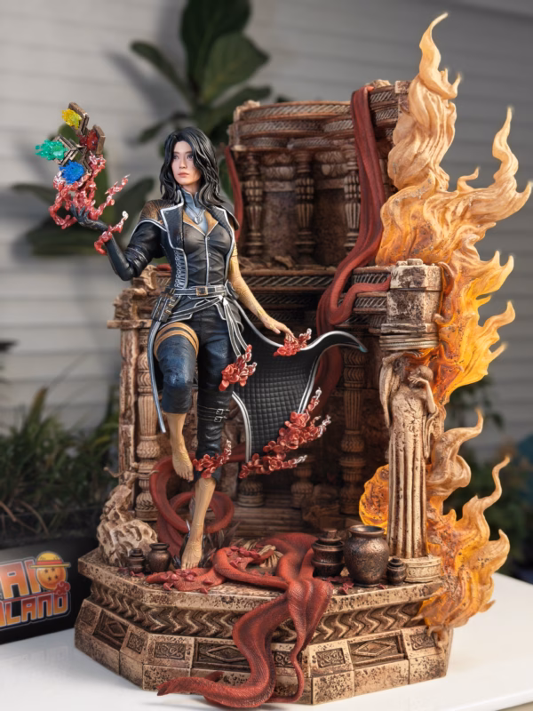 Expedition 33 Bard Studio Lune Resin Statue 1 1