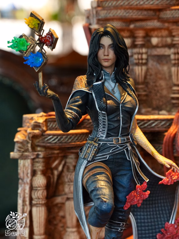 Expedition 33 Bard Studio Lune Resin Statue 4