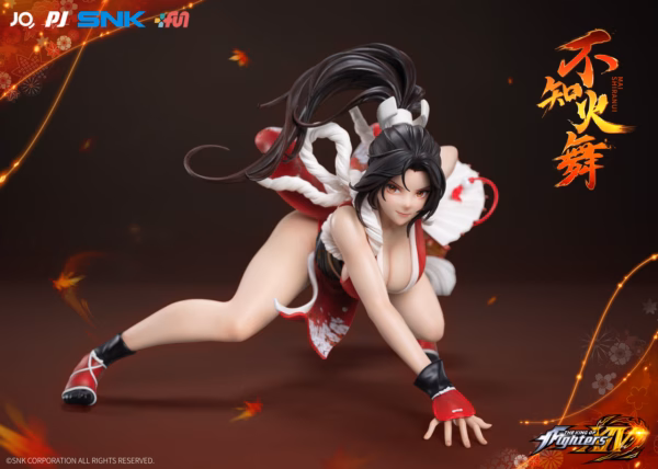 Fatal Fury JQ Collectibles × PiJi Studio Mai Shiranui Licensed Resin Statue 3