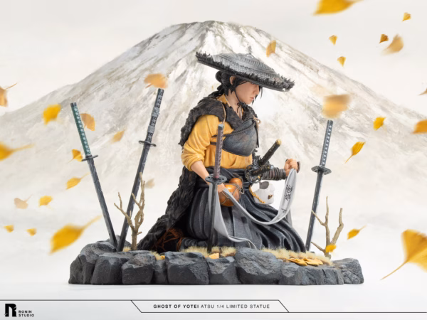 Ghost of Yotei Ronin Studio Atsu Resin Statue 1