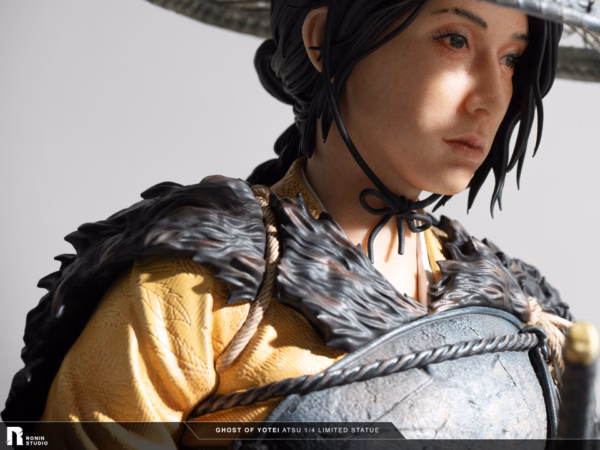 Ghost of Yotei Ronin Studio Atsu Resin Statue 5