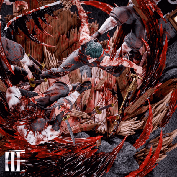 Jujutsu Kaisen Heroe Collectibles Zenin Maki Resin Statue 5