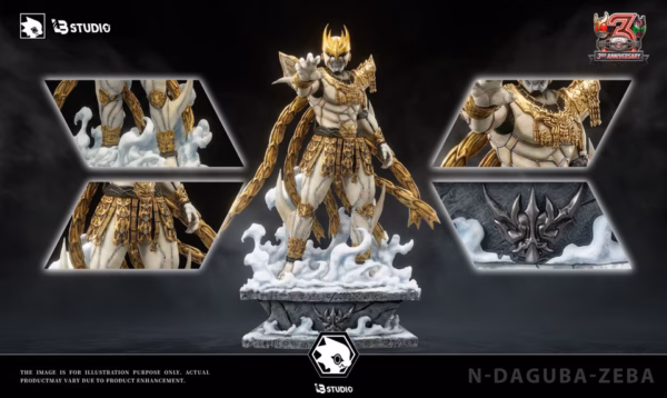 Kamen Rider LB Studio Kuuga x N Daguba Zeba Resin Statue 2
