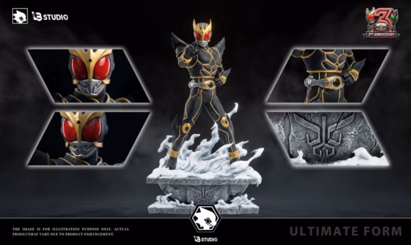 Kamen Rider LB Studio Kuuga x N Daguba Zeba Resin Statue 3