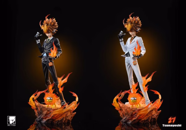 Katekyo Hitman Reborn Noc Studio Sawada Tsunayoshi V2 Resin Statue 1
