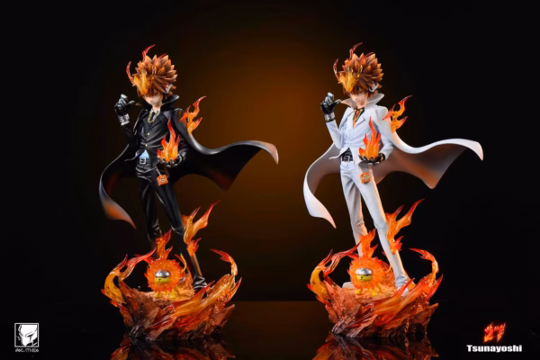 Katekyo Hitman Reborn Noc Studio Sawada Tsunayoshi V2 Resin Statue 2