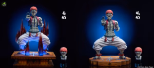 Kimetsu No Yaiba Firefly Studio Akaza Resin Statue