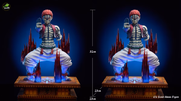 Kimetsu No Yaiba Firefly Studio Akaza Resin Statue 1