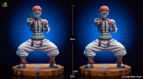 Kimetsu No Yaiba Firefly Studio Akaza Resin Statue 2